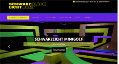Desktop Screenshot of indoorminigolf-berlin.de